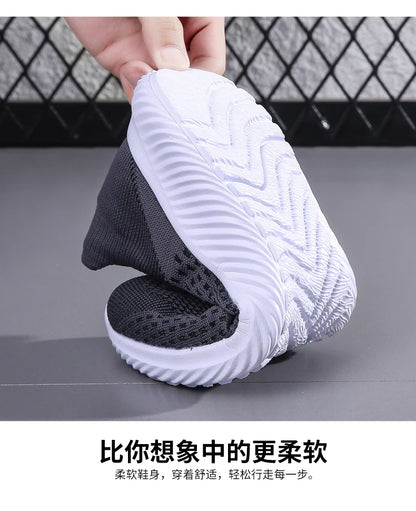 Outdoor Super Light Men Sneakers Fashion Breathable Running Sport Shoes Quality Slip-on Unisex Athletic Footwear 2022 Hot Sale