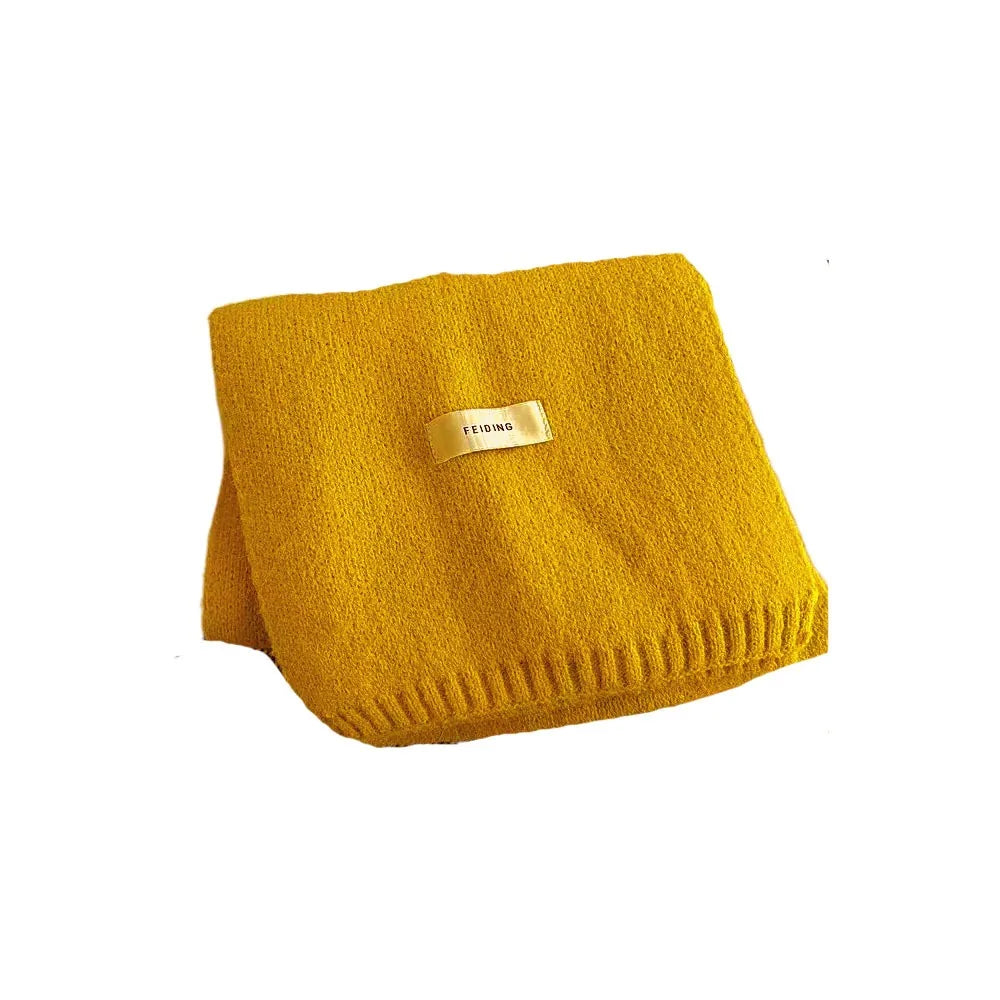 Cashmere Scarf Women – Thick Knitted Warm Scarf, Winter Shawls & Pashmina Wrap