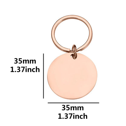 1pc Customized Stainless Steel Dog Tag with Double-Sided Engraving for Name, Pet ID, Phone Number, Long-Lasting Cleaning, Suitab