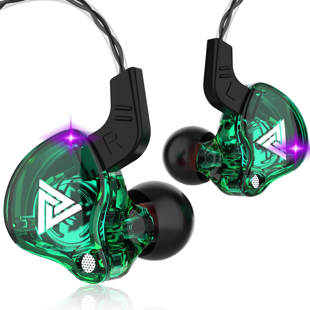 HiFi Wired Earphones – In-Ear Bass Stereo Earphones With Mic & Detachable Cable