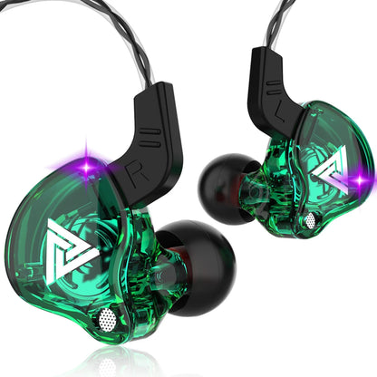 HiFi Wired Earphones – In-Ear Bass Stereo Earphones With Mic & Detachable Cable
