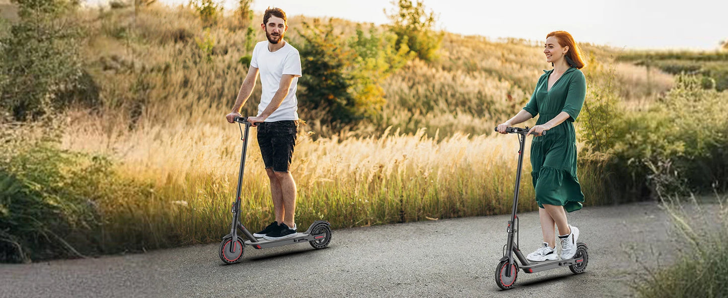 2026 LADPED LP60 Electric Scooter 350W Max 19mph Speed 8.5inch Tire Folding Design with 16 Miles Range for Adult Urban Commuting