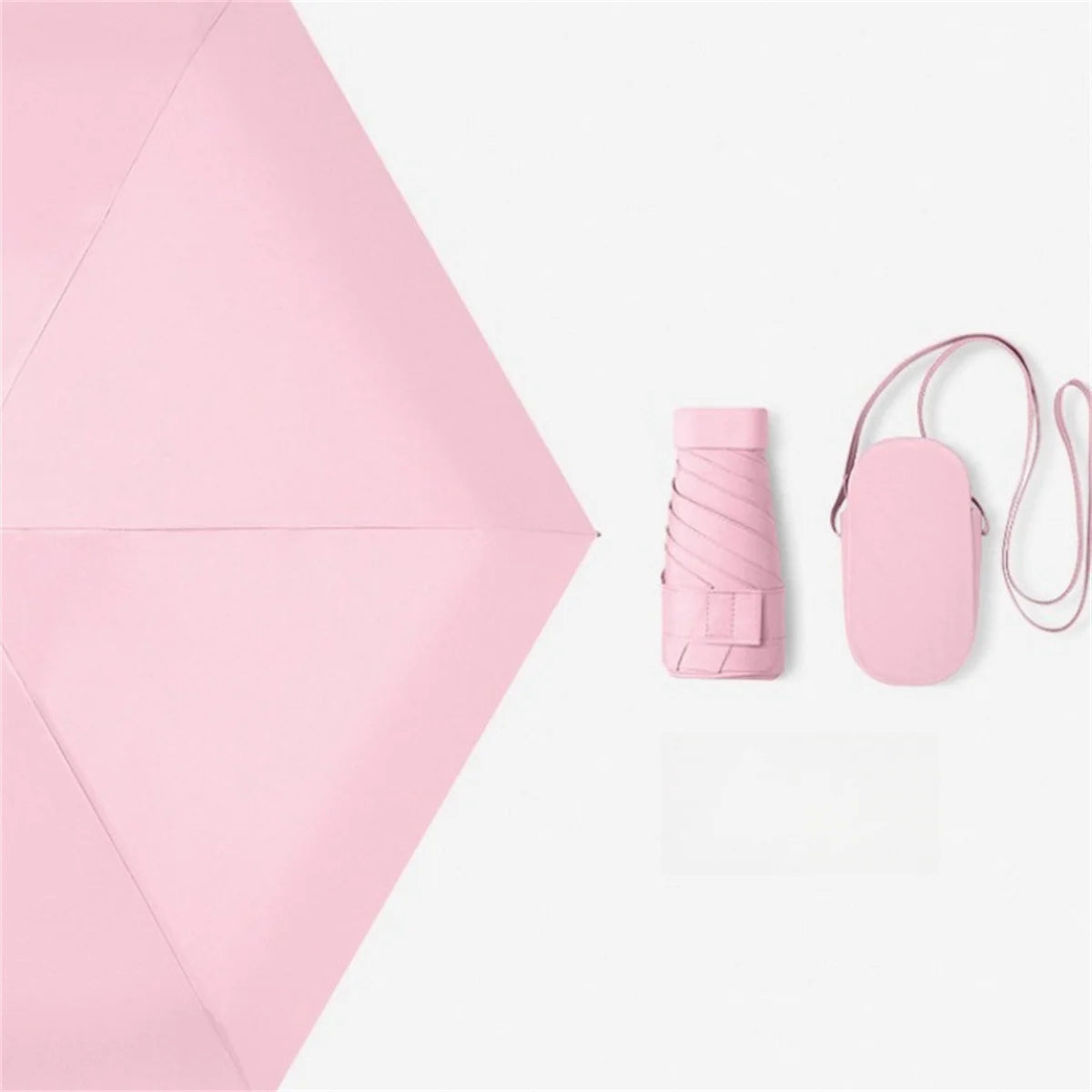 Mini Sun Umbrella, Protective and Uv Resistant, Rain or Shine