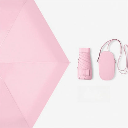 Mini Sun Umbrella, Protective and Uv Resistant, Rain or Shine