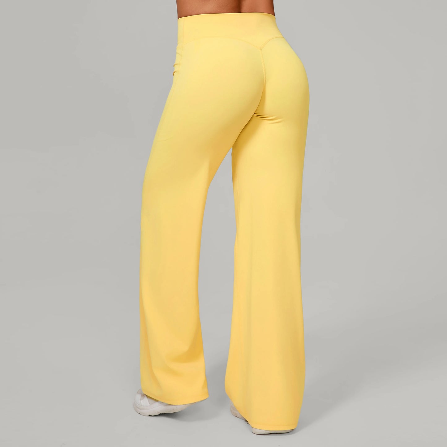 Women Yoga Pants – Soft Stretchy Fabric Full Length Leggings With Elastic Waist
