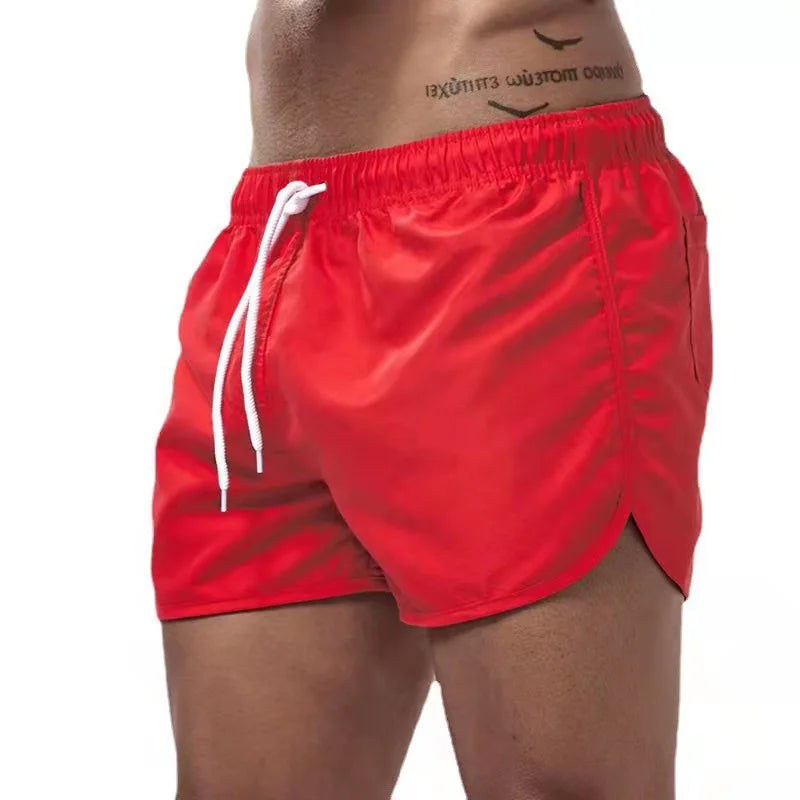 2026 Men's Swim Shorts Summer Colorful Swimwear Man Swimsuit Swimming Trunks Sexy Beach Shorts Surf Board Male Clothing Pants