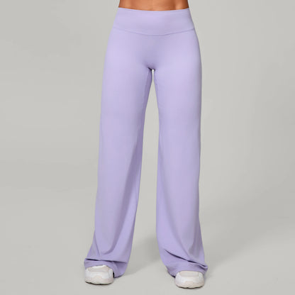 Women Yoga Pants – Soft Stretchy Fabric Full Length Leggings With Elastic Waist