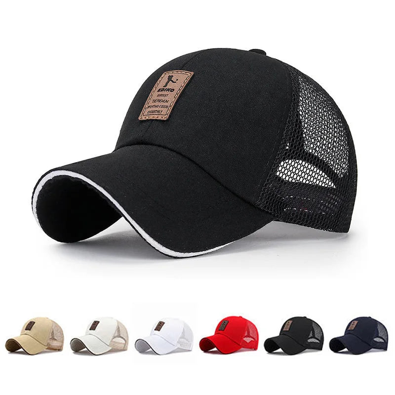 Mesh Baseball Cap – Unisex Quick-Dry Sports Snapback