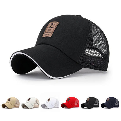 Mesh Baseball Cap – Unisex Quick-Dry Sports Snapback