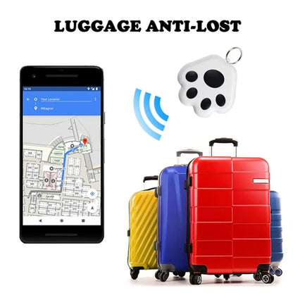 Smart GPS Tracker Mini Anti-Lost Waterproof Bluetooth Locator Tracer For Pet Dog Cat Kids Car Wallet Key Collar Accessories