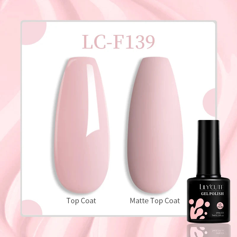 Gel Nail Polish - LILYCUTE UV Gel Varnish 7ML | Soak Off, Long Lasting Colors