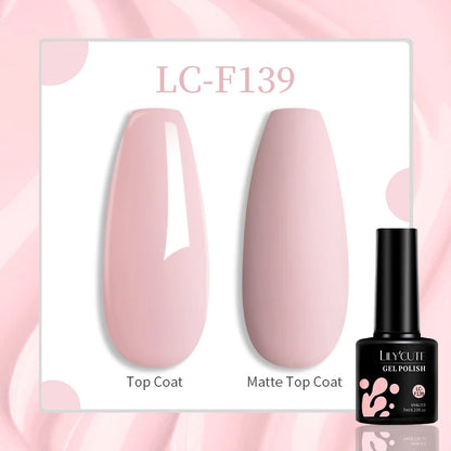 Gel Nail Polish - LILYCUTE UV Gel Varnish 7ML | Soak Off, Long Lasting Colors