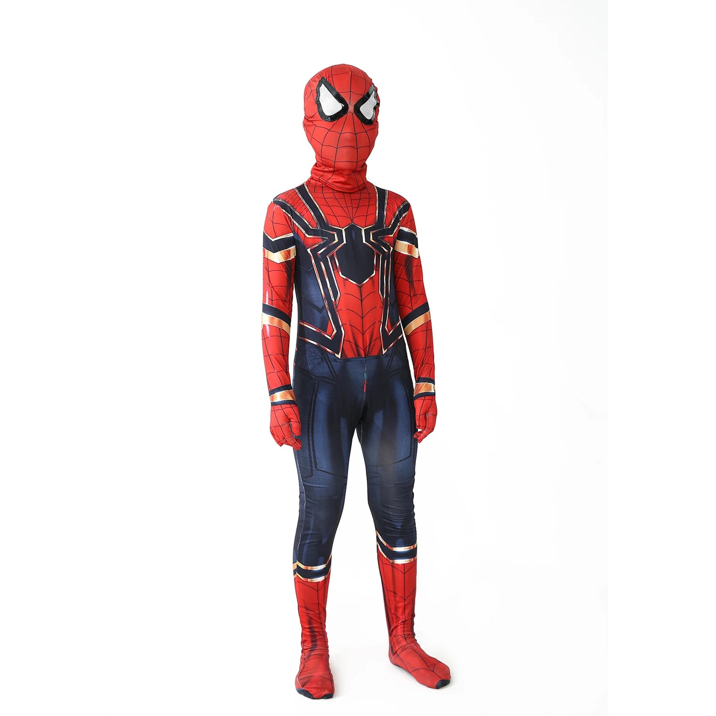 Superhero Spiderman Costume Set - Iron Miles Venom Bodysuit for Halloween  Christmas Cosplay