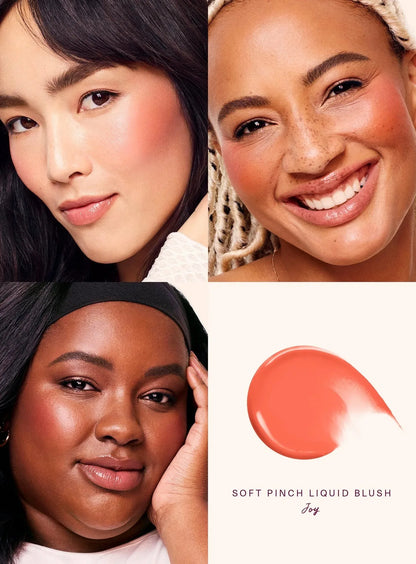 Rare Beauty Happy Joy Lucky Love Liquid Blush Silky and Glide On Smooth Long Lasting Plump Seamless Dewy Women Cosmetic Makeup