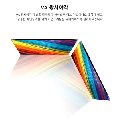 27 Inch Curved Monitor | VA Panel Screen, Flicker Free, Ultra Slim Frame & VESA Wall Mount