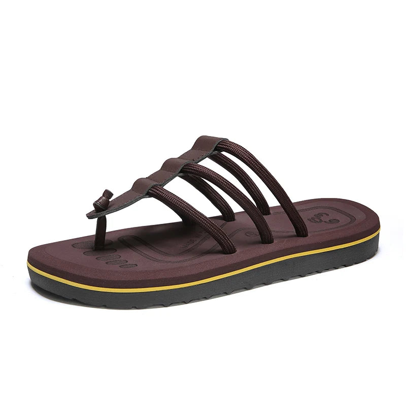 High quality brand men flip flops summer beach flip flops men fashion breathable casual men Beach slippers summer outdoor