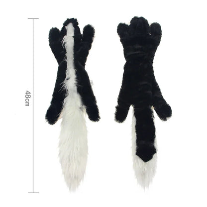 Simulated Animal Dog Chew Toy - 45cm Plush Squeaker Holster - ZOOMNSTORE