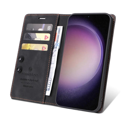 Ultrathin Leather Flip Case For Samsung Galaxy S26 S25 S24 S23 FE S22 Ultra S21 S20 Plus Note 20 5G Business Wallet Phone Cover