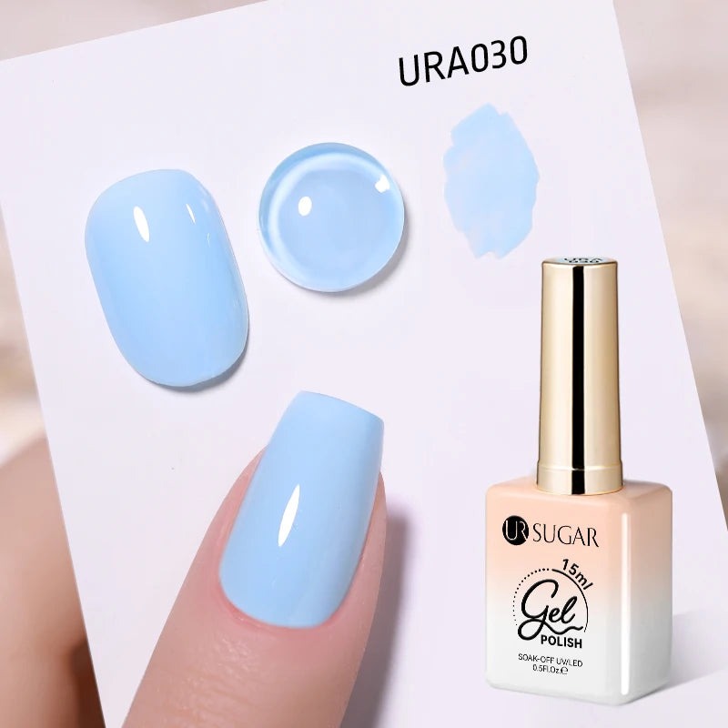 Jelly Gel Polish - Eco Friendly Semi Permanent UV LED Nail Polish for Salon Use