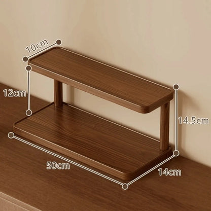 New Thickened Cup Storage Rack Multilayer Retro Style Teacups Holder Space Saving Sturdy Coffee Mug Stand Office Kitchen