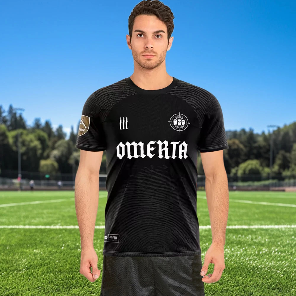 Mens Breathable Jersey Summer Sports Shirt - Lightweight Round Neck T-Shirt