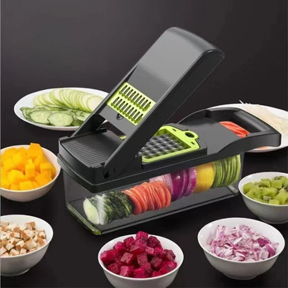 16-Piece Vegetable Chopper Set – Slicer, Dicer, Grater & Peeler