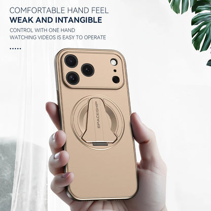 Wireless Charging Cover Lens Protection  Phone Case For iPhone 17 Pro Max 17 Pro 13 15 16 14 Air Luxury Folding Stand Magnetic