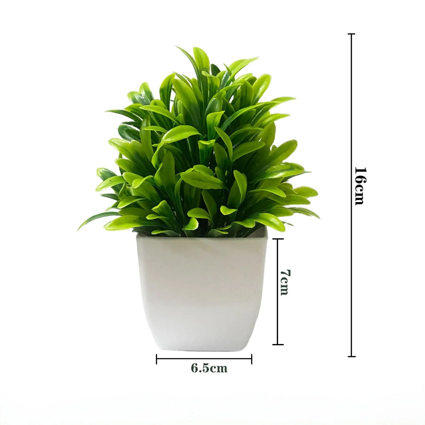Artificial Christmas Tree - Green Potted DIY Home Decor for Weddings Birthdays and Xmas