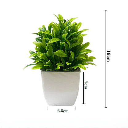 Artificial Christmas Tree - Green Potted DIY Home Decor for Weddings Birthdays and Xmas