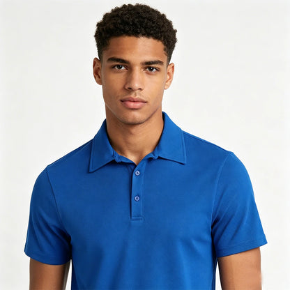 True Classic Novelty Polo Shirts for Men – Mens Polo Shirts Short Sleeve Quick Dry Fit Golf Athletic Shirt for Men