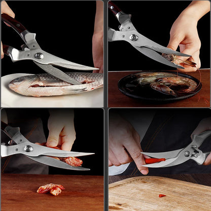 Poultry Bone Scissors – Heavy-Duty Stainless Steel Kitchen Shears