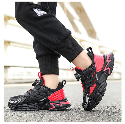 Children Athletic Sneakers Summer Breathable Lightweight Outdoor Running Shoes Non-slip Tennis for Boys Kids Sports Size 28-39