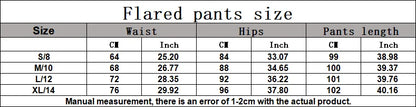 Women's Wide Leg Yoga Pants Breathable Sports Fitness Bell-bottoms High Waist Striped Yoga Pants Polka Dot Workout Flared Pants