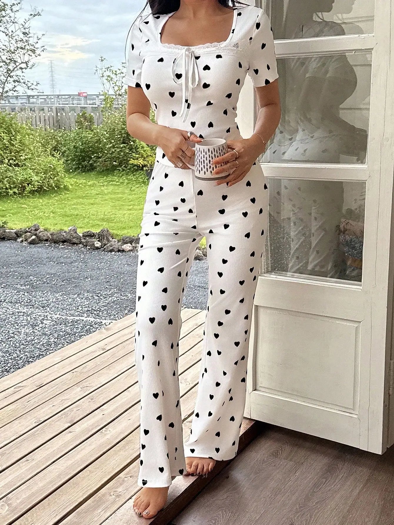 Women's Pajamas Set Pajama Sets Women's Home Suit Sexy Shopping Pjs Woman Set Sleepwear for Sleeping Pants Clothes Nightwear
