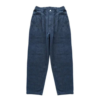 Sauce Zhan Men Pants Ramie Pants Men Summer Breathable Casual Pants Ankle-length Loose Fit Taper Leg