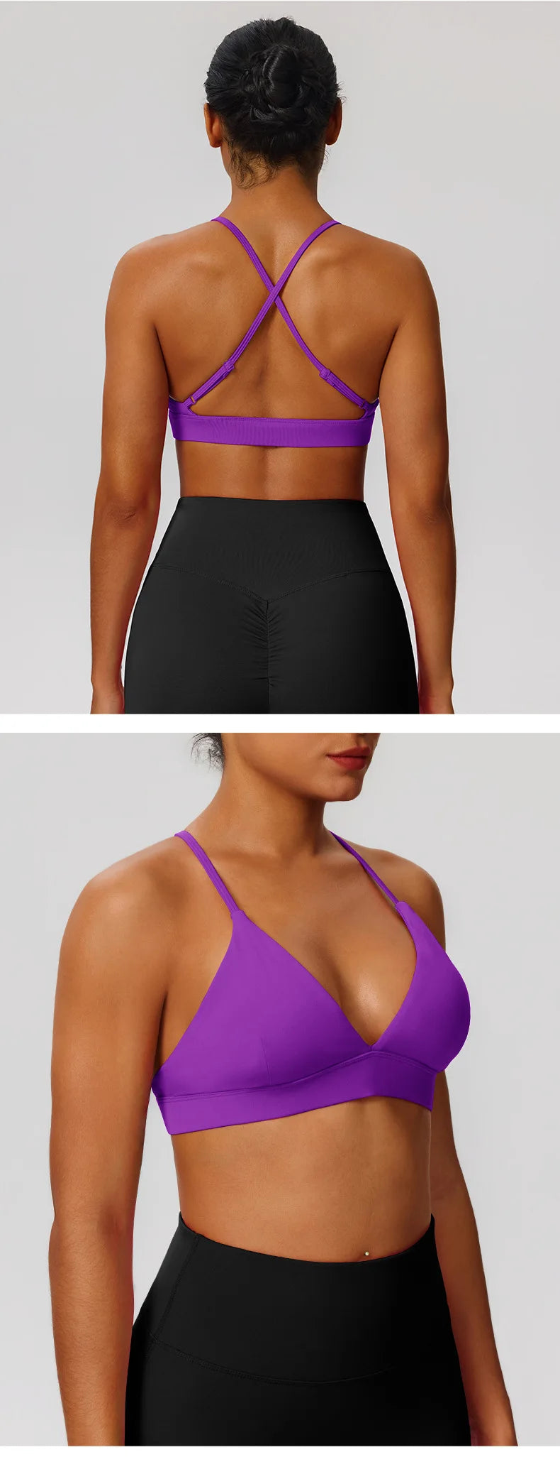 Tight Yoga Bra Women's Camisole Beautiful Back No Steel Ring Sports Bra Quick Drying Running Yoga Clothes Fitness Chest Pads