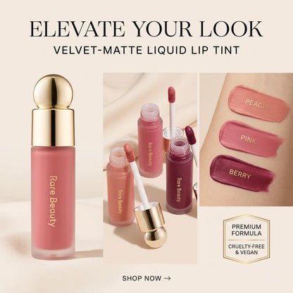 Rare Beauty Happy Joy Lucky Love Liquid Blush Silky and Glide On Smooth Long Lasting Plump Seamless Dewy Women Cosmetic Makeup