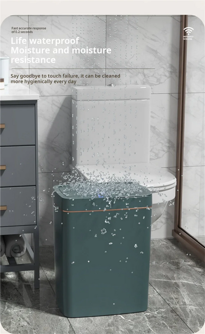 Automatic Trash Can with Lid - Odor-Reducing Kitchen Bin 2025 NEW
