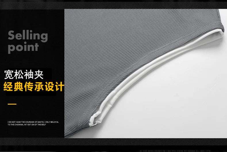 Summer men's vest sets high quality Gym jogging sportswear set Mesh quick drying fashion casual Vest + Shorts 2 piece set 3XL