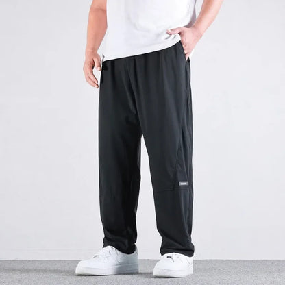 10XL Casual Pants Mens Straight Loose Trousers Men Clothing Elastic Waist Quick Dry Pants Summer Fashion Oversized Joggers Pants