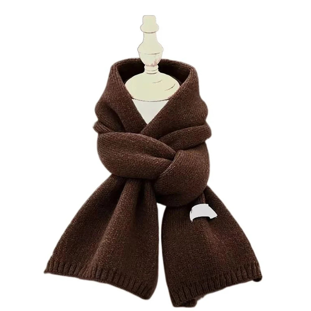Cashmere Scarf Women – Thick Knitted Warm Scarf, Winter Shawls & Pashmina Wrap