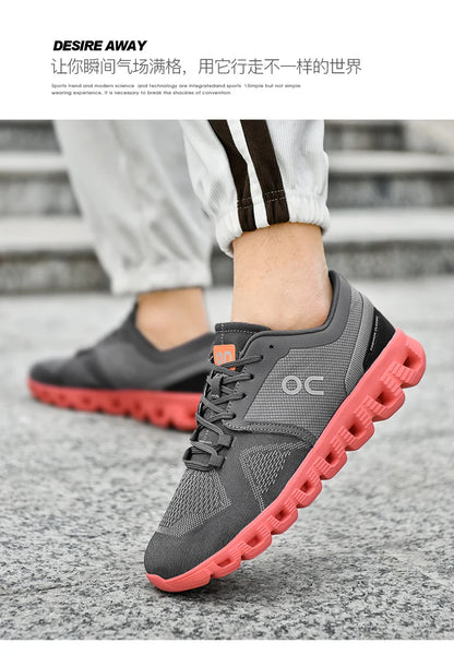 Men's Breathable Casual Sneakers Air Mesh Running Shoes Lightweight Summer Outdoor Sports Zapatillas for Male Large Size 39-46