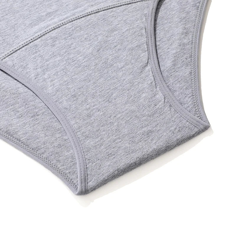 Women's Cotton High Waist Menstrual Period Underwear Seamless Absorption Leakproof Lingerie Breathable Physiological Panties New