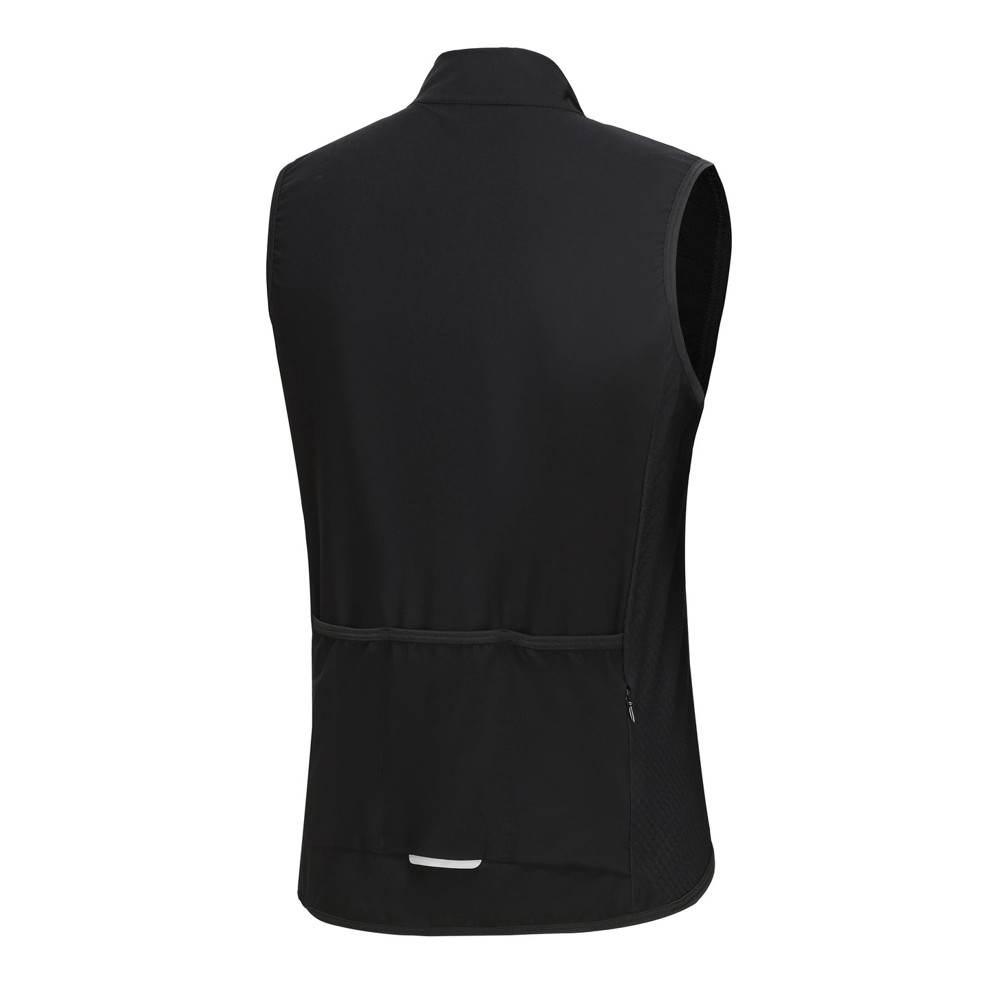 Rsantce Men 3+1 Pocket Windproof Waterproof Lightweight Cycling Sleeveless Jacket Mtb Bicycle Jersey Clothing Reflectiv Vest