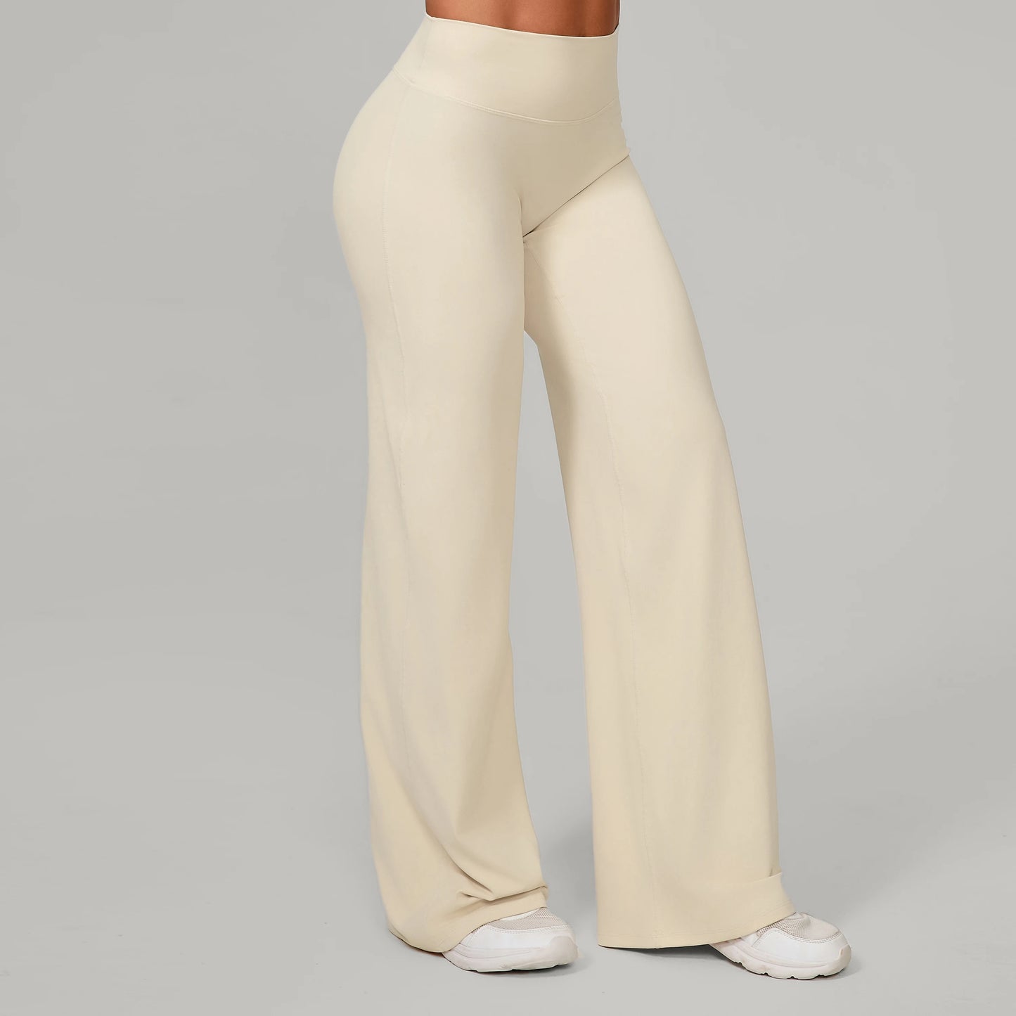 Women Yoga Pants – Soft Stretchy Fabric Full Length Leggings With Elastic Waist