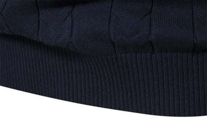 2023 New Autumn High Quality Zipper Pullers Men Warm Winter Cotton Sweaters for Men Ethnic Patterns Casual Mens Sweater