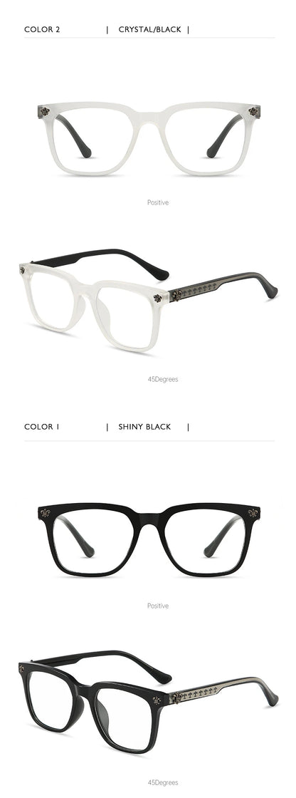 Reading Glasses Men - KANSEPT Rectangle Eyewear with Blue Light Lenses & Anti-Reflective Coating