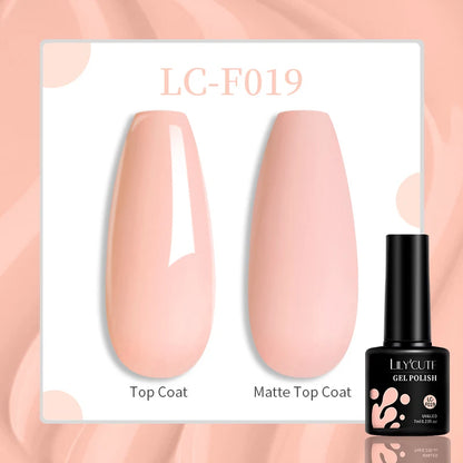 Gel Nail Polish - LILYCUTE UV Gel Varnish 7ML | Soak Off, Long Lasting Colors