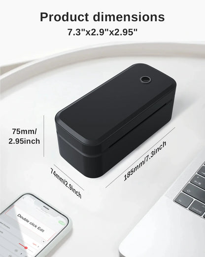 Marklife X4 Thermal Label Printer Portable Printer for 4x6 Mailing Packages Printing Bluetooth & Automatic Label Recognition