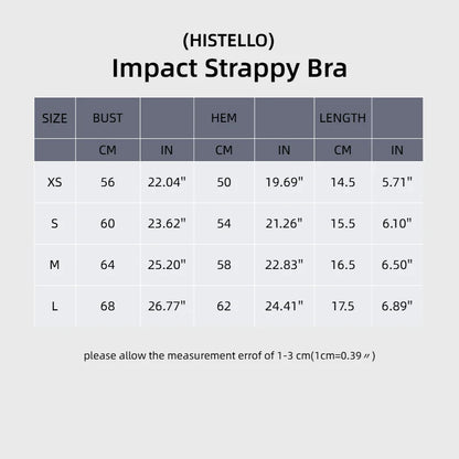 Impact Sports Bra - Seamless Yoga Halter Top for Women | High Support Fitness Workout Bra